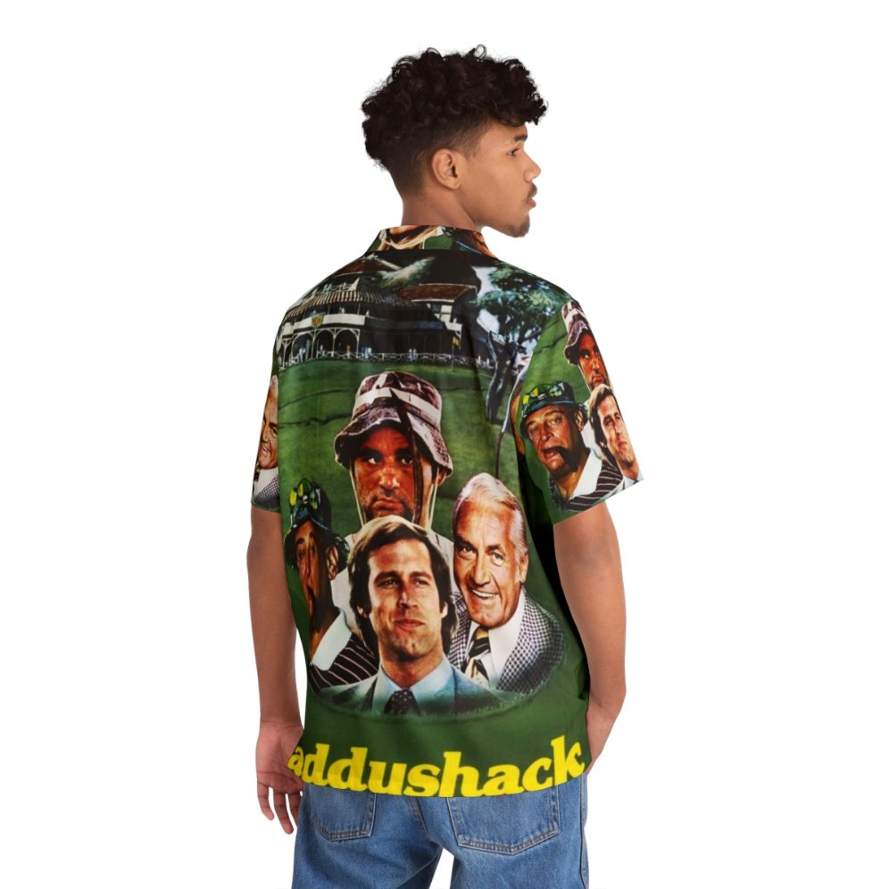 Hilarious Hawaiian shirt with "Some People Just Don't Belong" comedy movie design - People Back