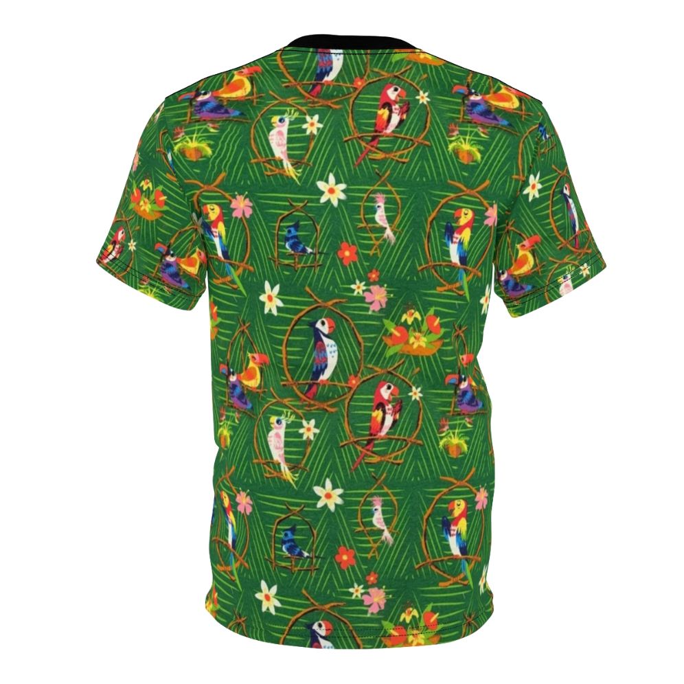 Enchanted Tropical Tiki Room T-shirt featuring Disney-inspired elements - Back