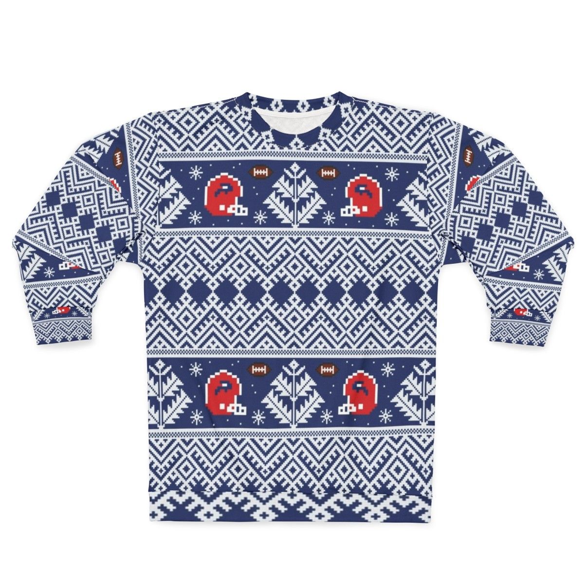 8-Bit Buffalo Bills Winter Sweatshirt