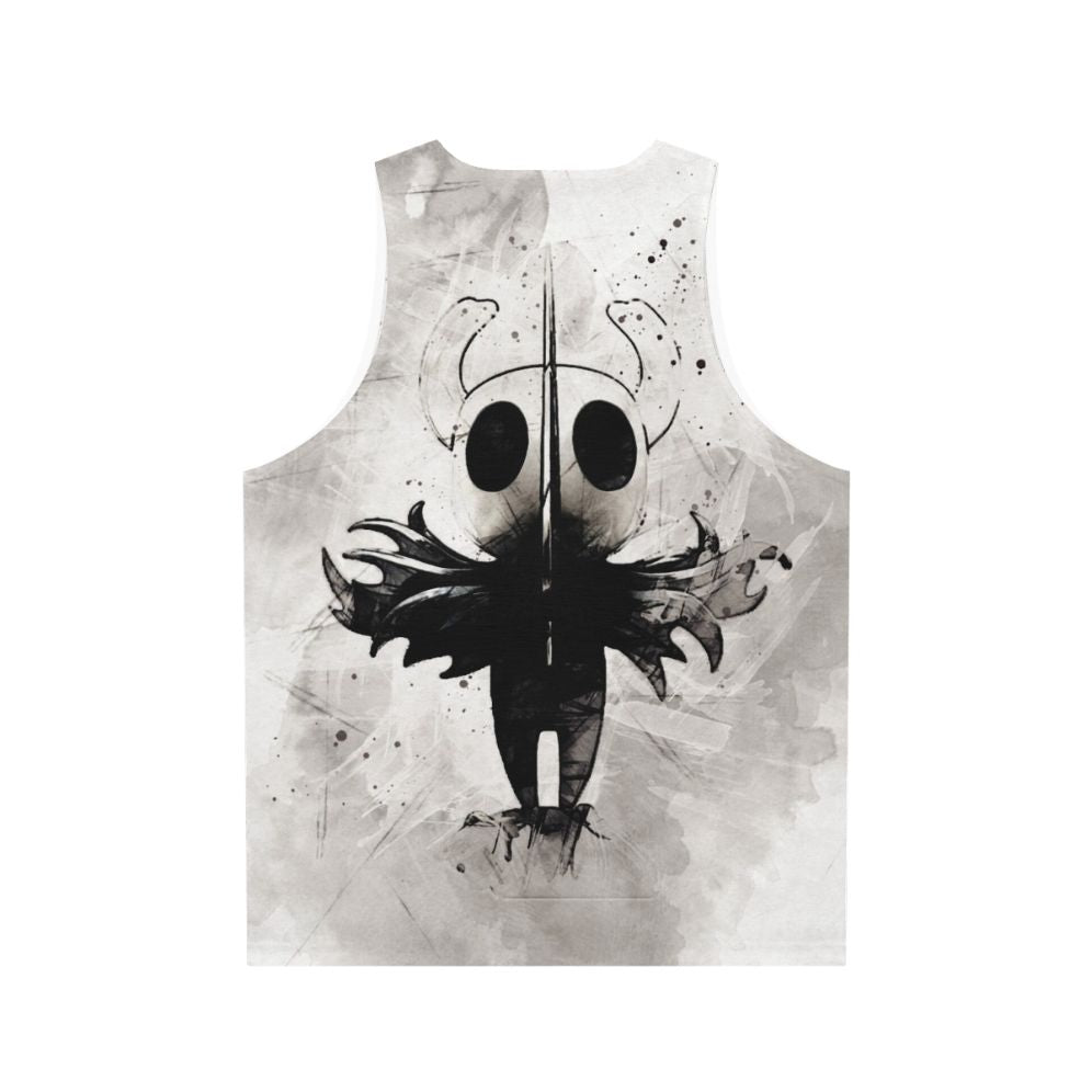 Hollow Knight Watercolor Painting Unisex Tank Top - Back