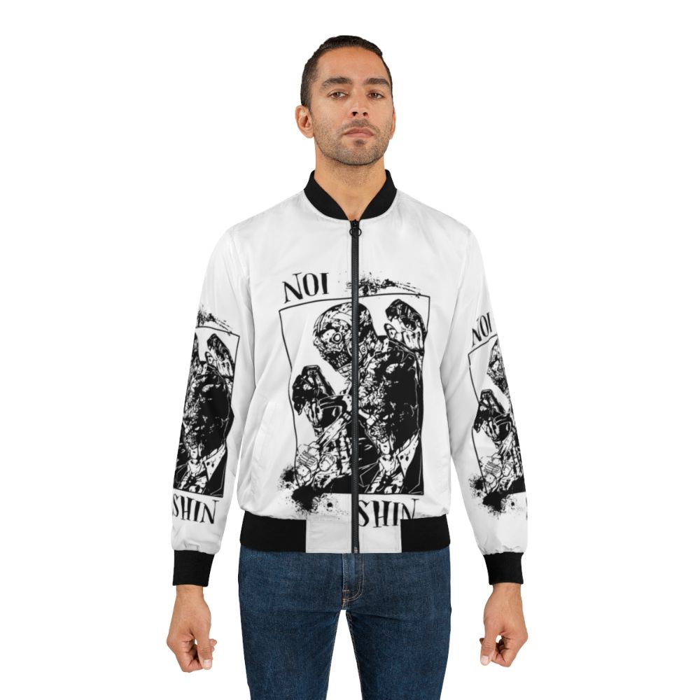 Dorohedoro Shin and Noi Bomber Jacket - Cool Anime Inspired Fashion - Lifestyle