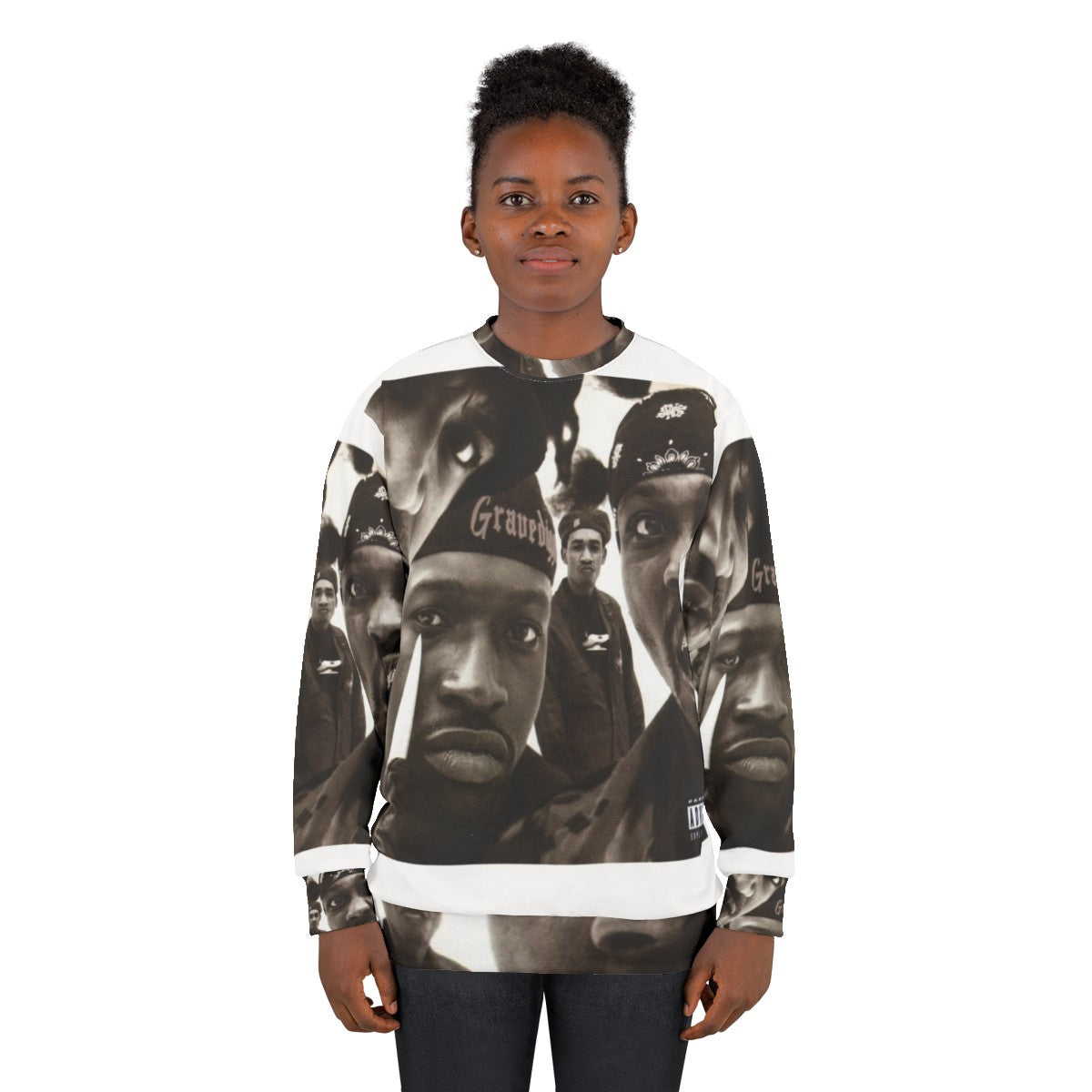 Gravediggaz 6 Feet Deep Rap Horrorcore Sweatshirt - women