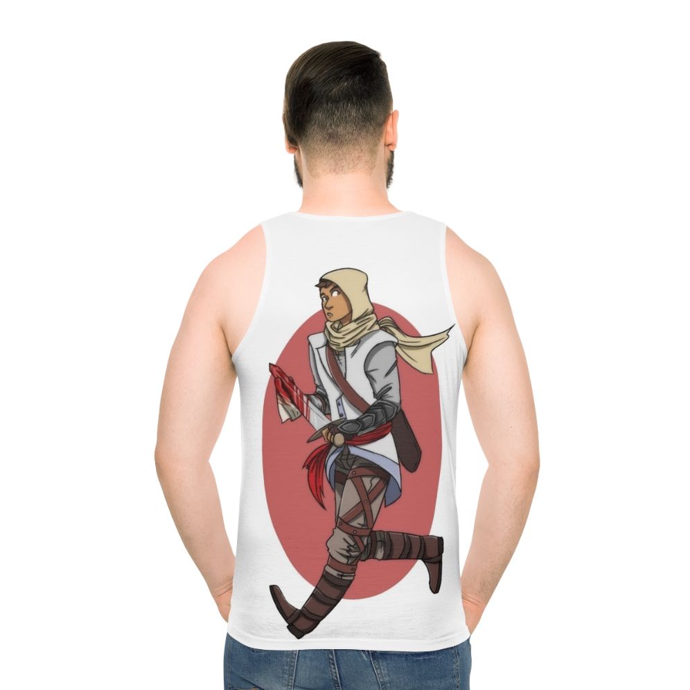 Assassin's Creed Altair 1 Unisex Tank Top - men back