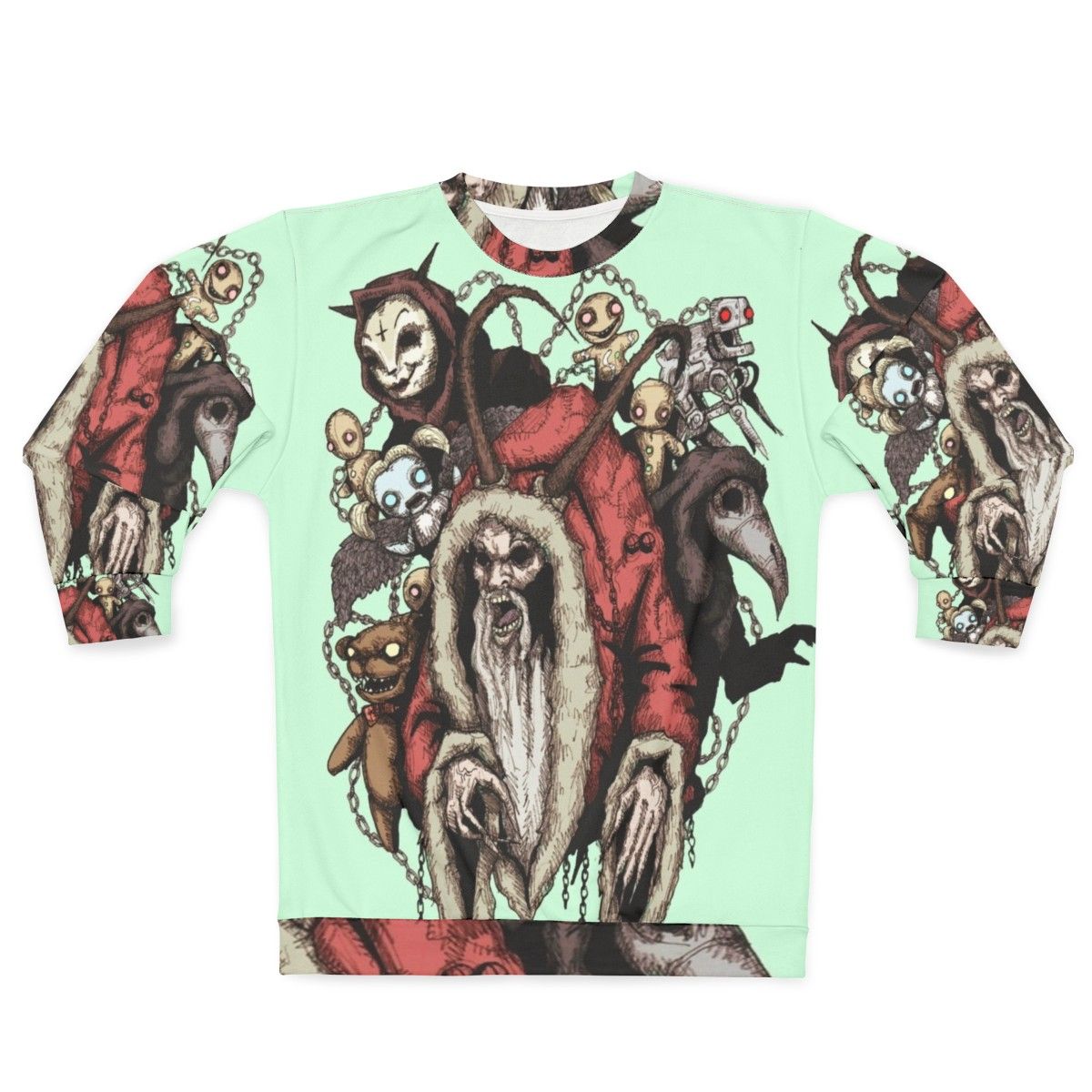 Krampus 2.0 Christmas Horror Sweatshirt