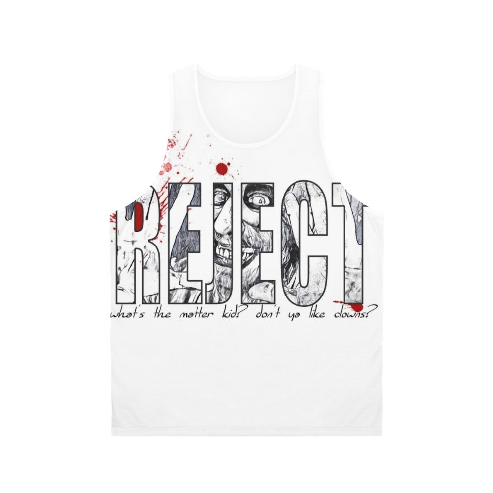 Rejects Unisex Horror Movie Tank Top