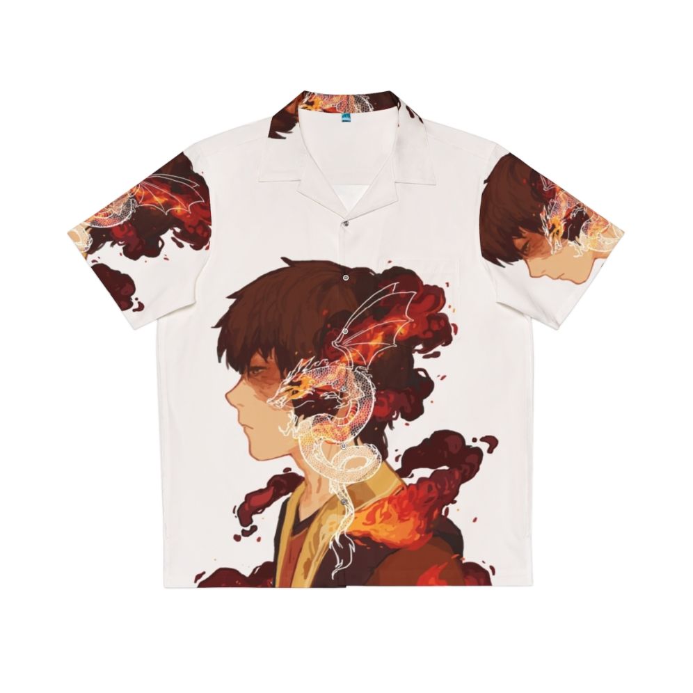 Zuko Hawaiian Shirt - Avatar The Last Airbender Firebender Apparel