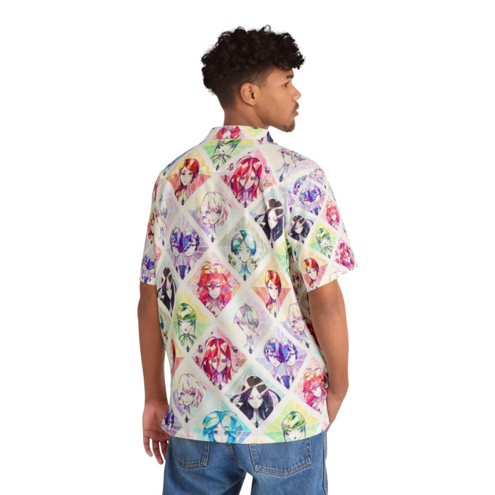 Houseki No Kuni Anime Crystal Hawaiian Shirt - People Back