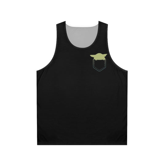 Cute Baby Yoda Star Wars Unisex Tank Top