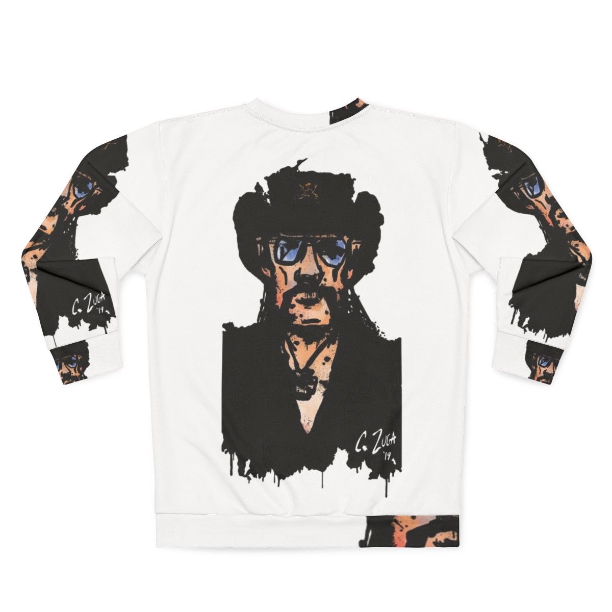 Lemmy Kilmister Motorhead Heavy Metal Sweatshirt - Back