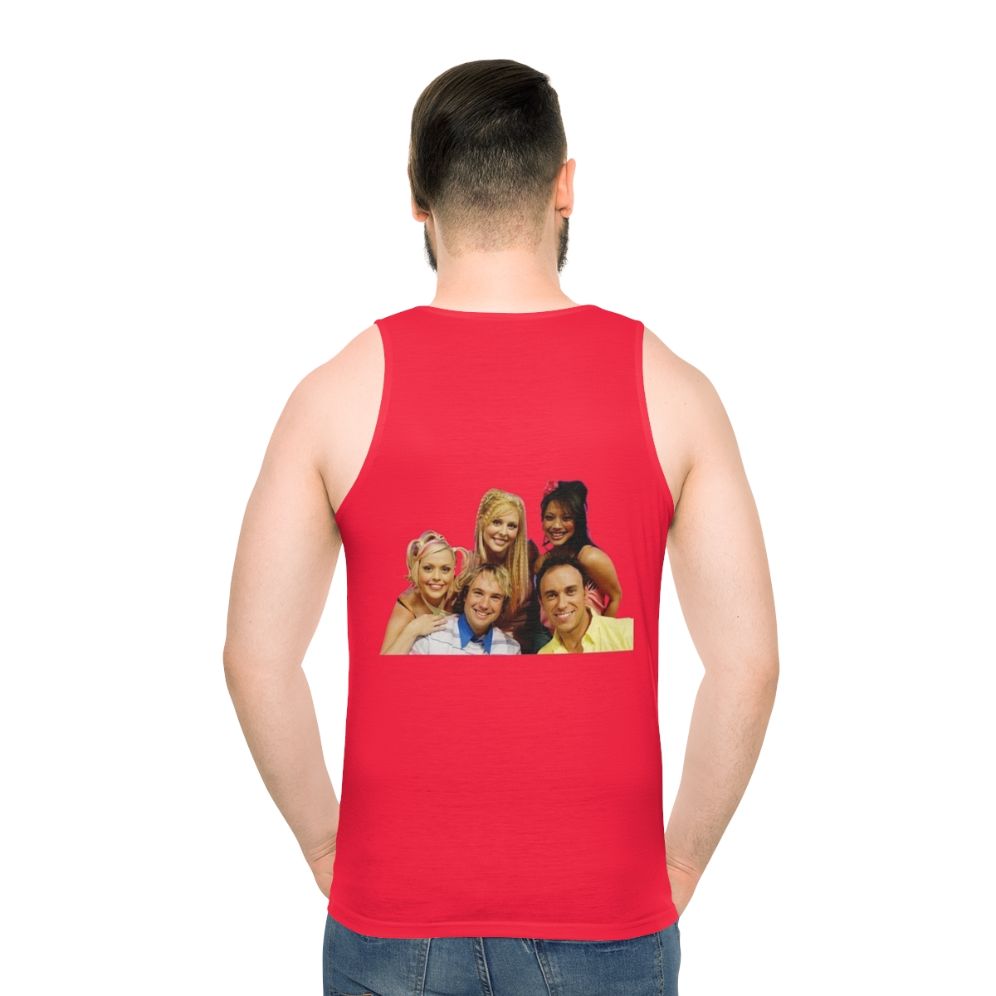 Hi 5 Cast Unisex Tank Top - men back