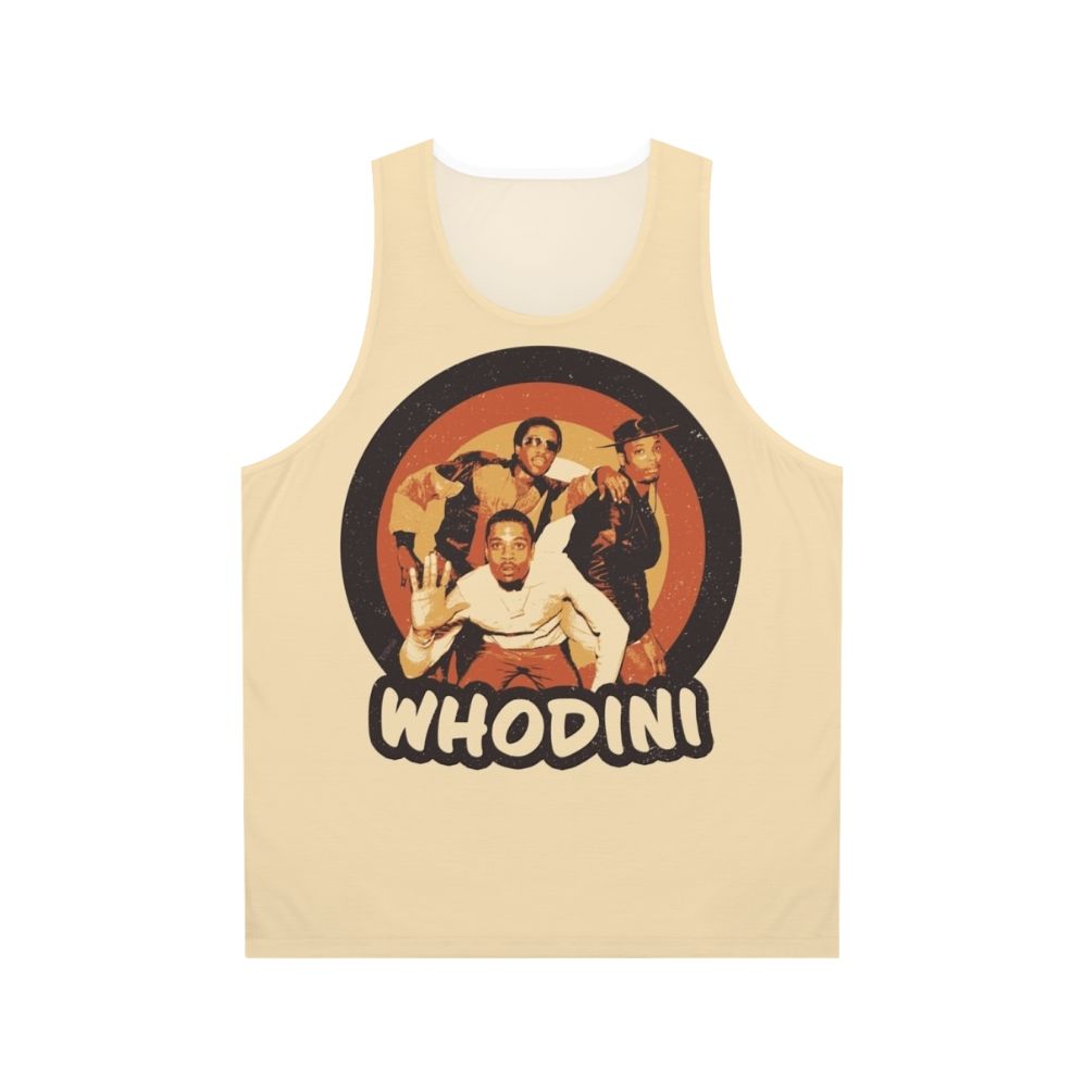 Whodini 80s Old School Hip Hop Unisex Tank Top