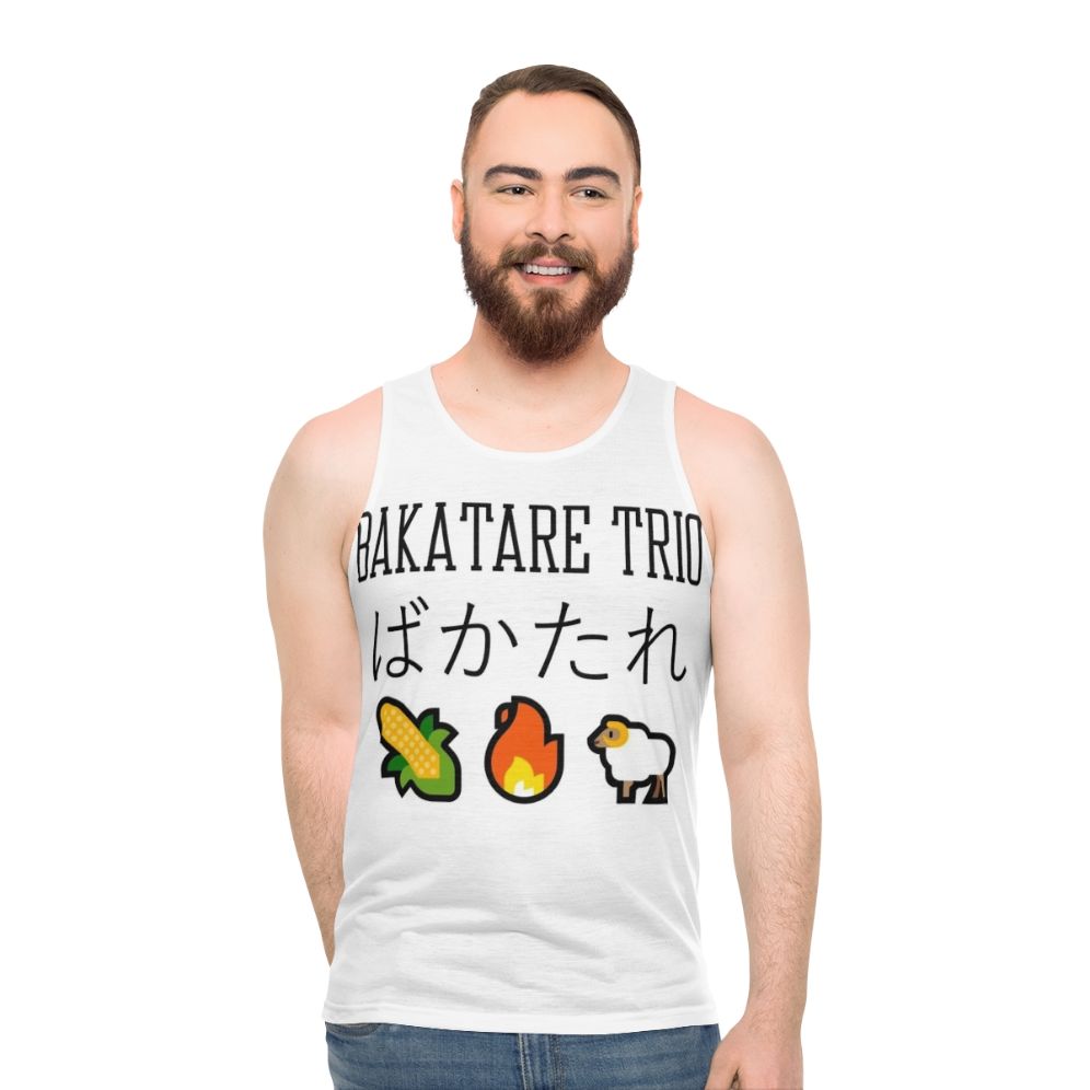 Hololive Bakatare Trio Unisex Anime Tank Top - men