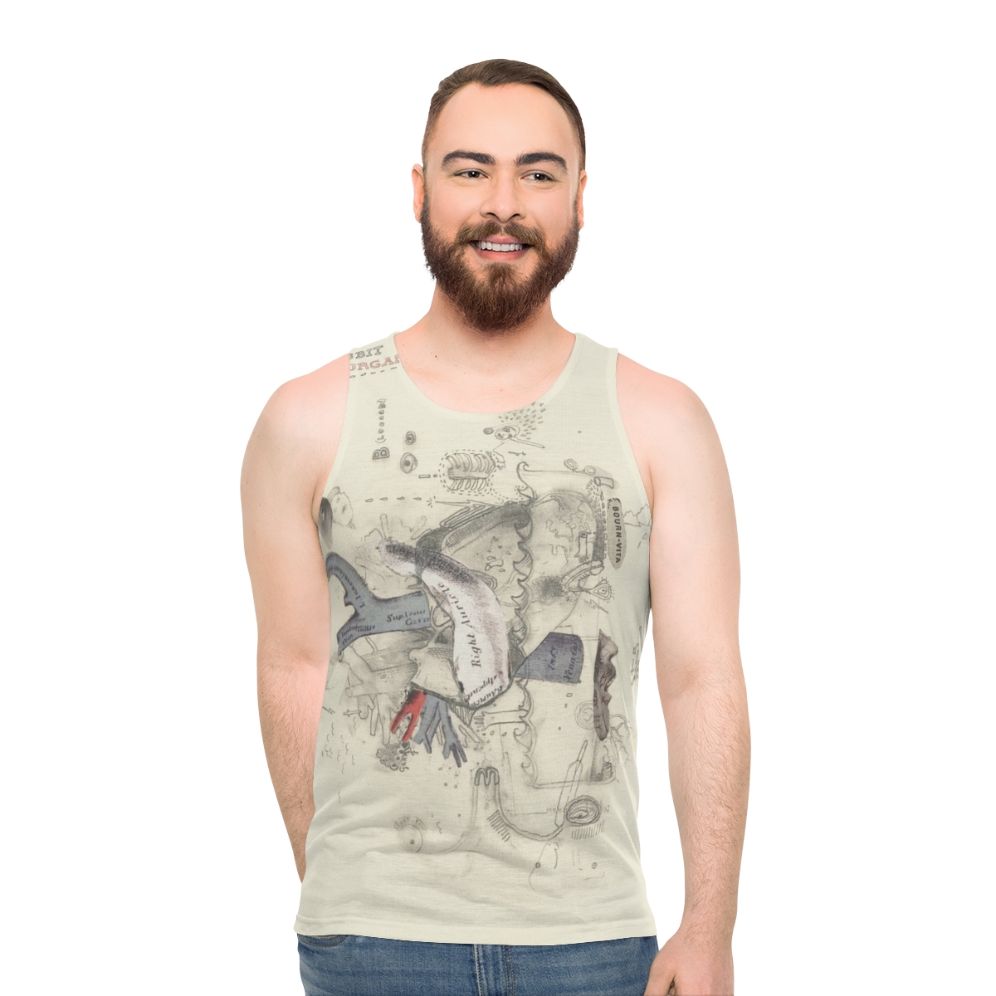 Midnight Organ Fight Unisex Retro Music Tank Top - men