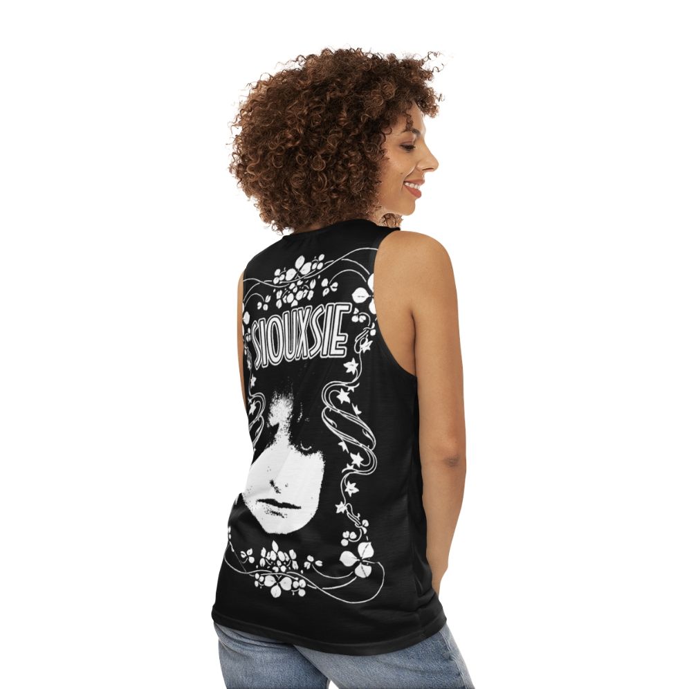 Siouxsie And The Banshees Punk Rock Unisex Tank Top - women back