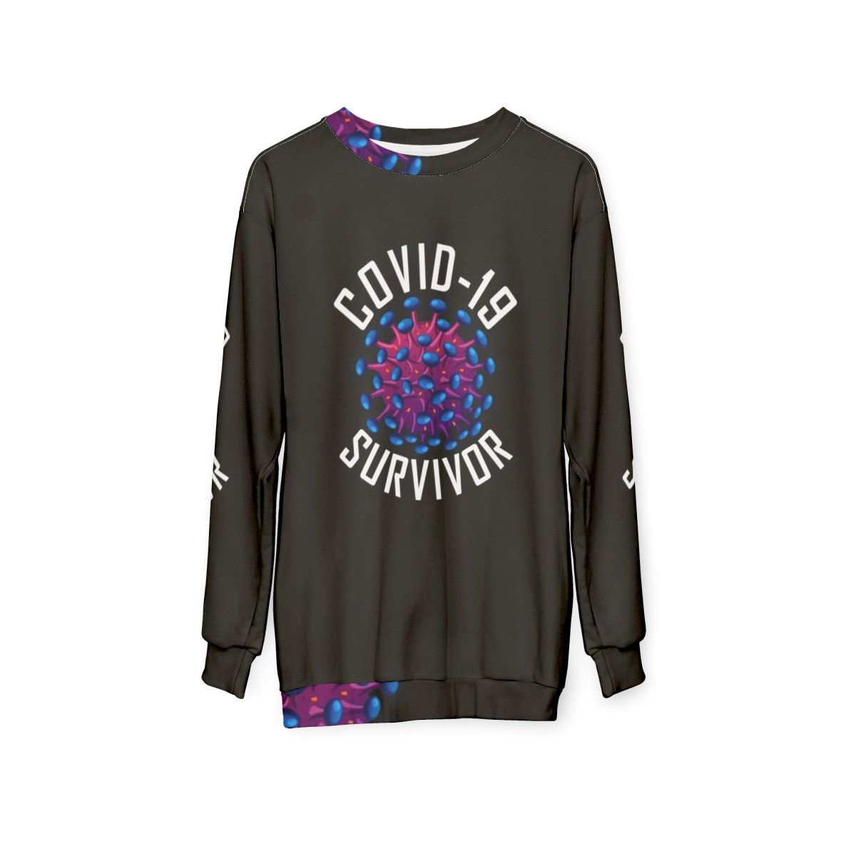 COVID-19 Survivor Sweatshirt - hanging