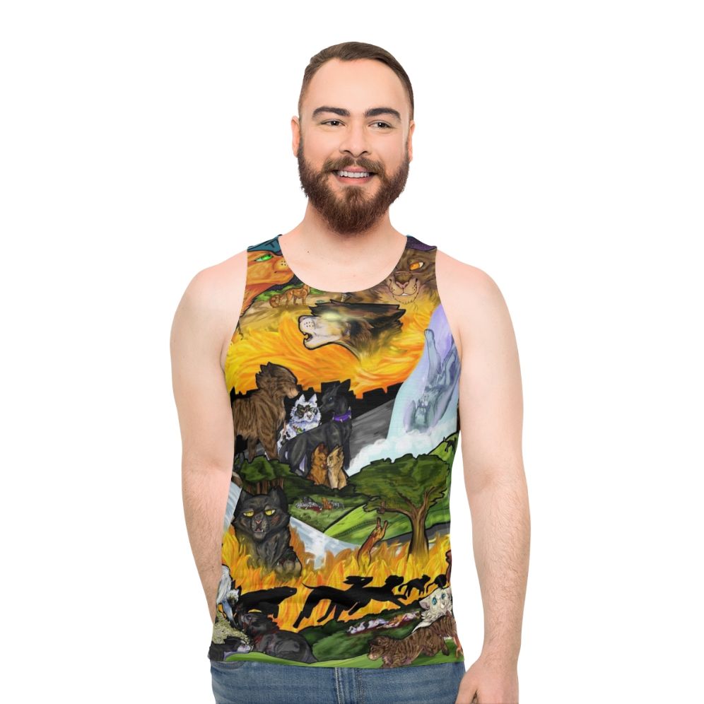 Warrior Cats The Prophecies Begin Unisex Tank Top - men