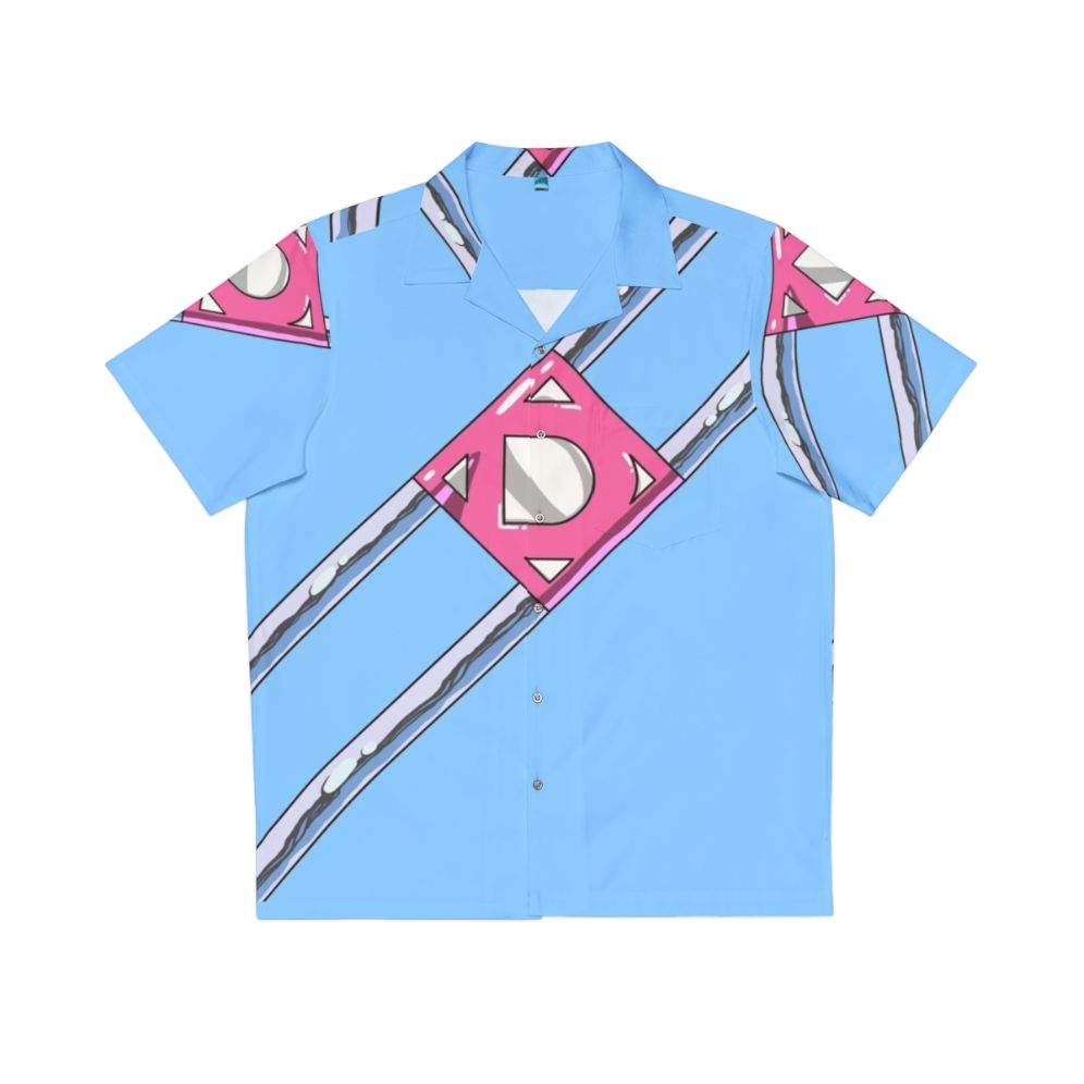 Diaperman Hawaiian Shirt featuring the iconic superhero logo