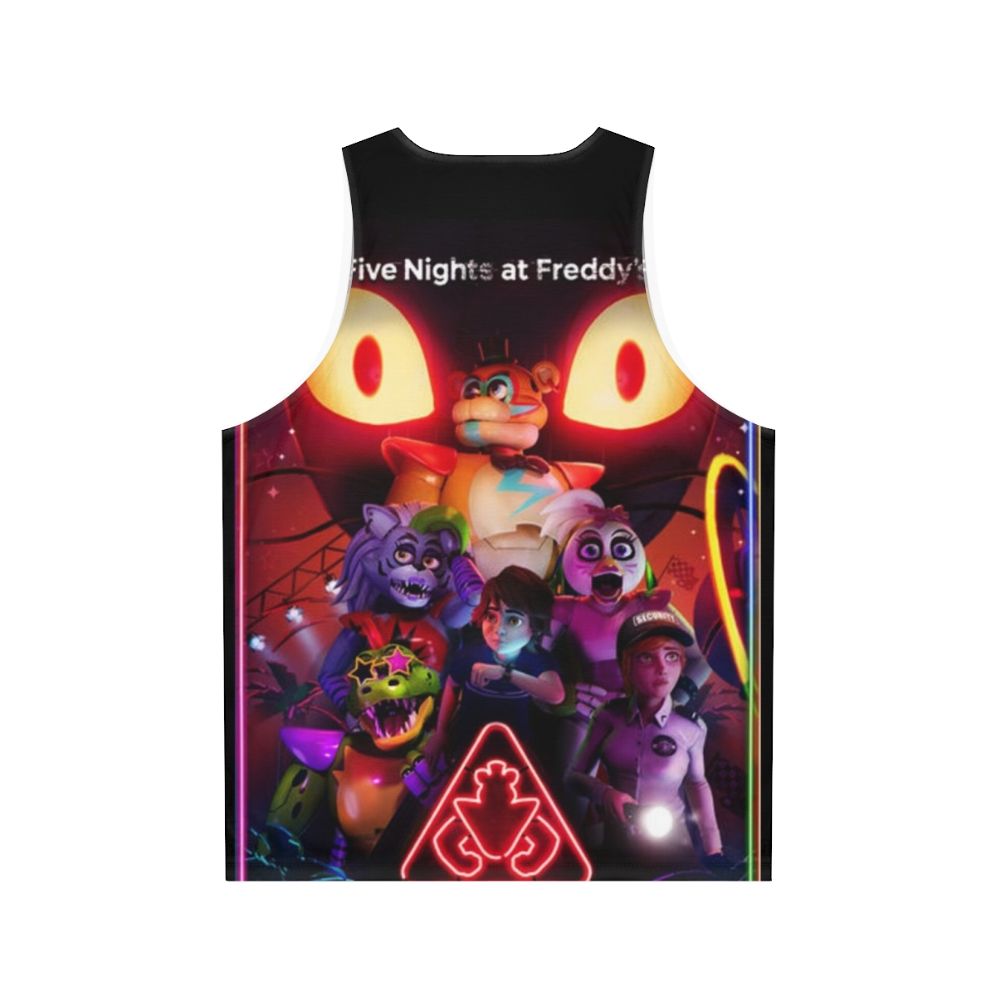 FNAF Security Breach Unisex Gaming Tank Top - Back