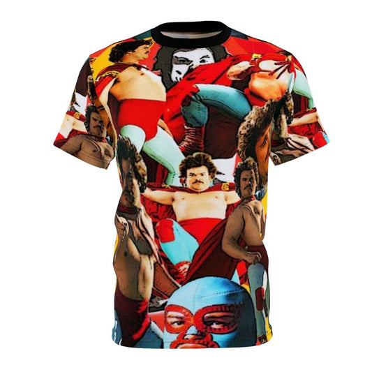 Nacho Libre Inspired Luchador Wrestling T-Shirt