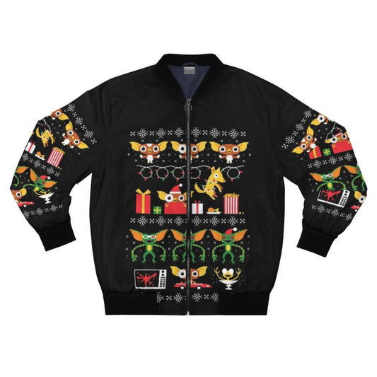 Retro 80s Gremlin bomber jacket