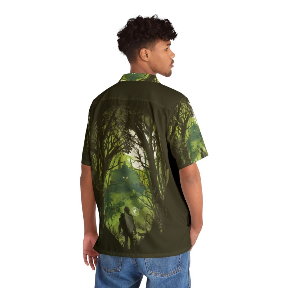 Gaming Hawaiian Shirt for Adventurous Gamers - People Back