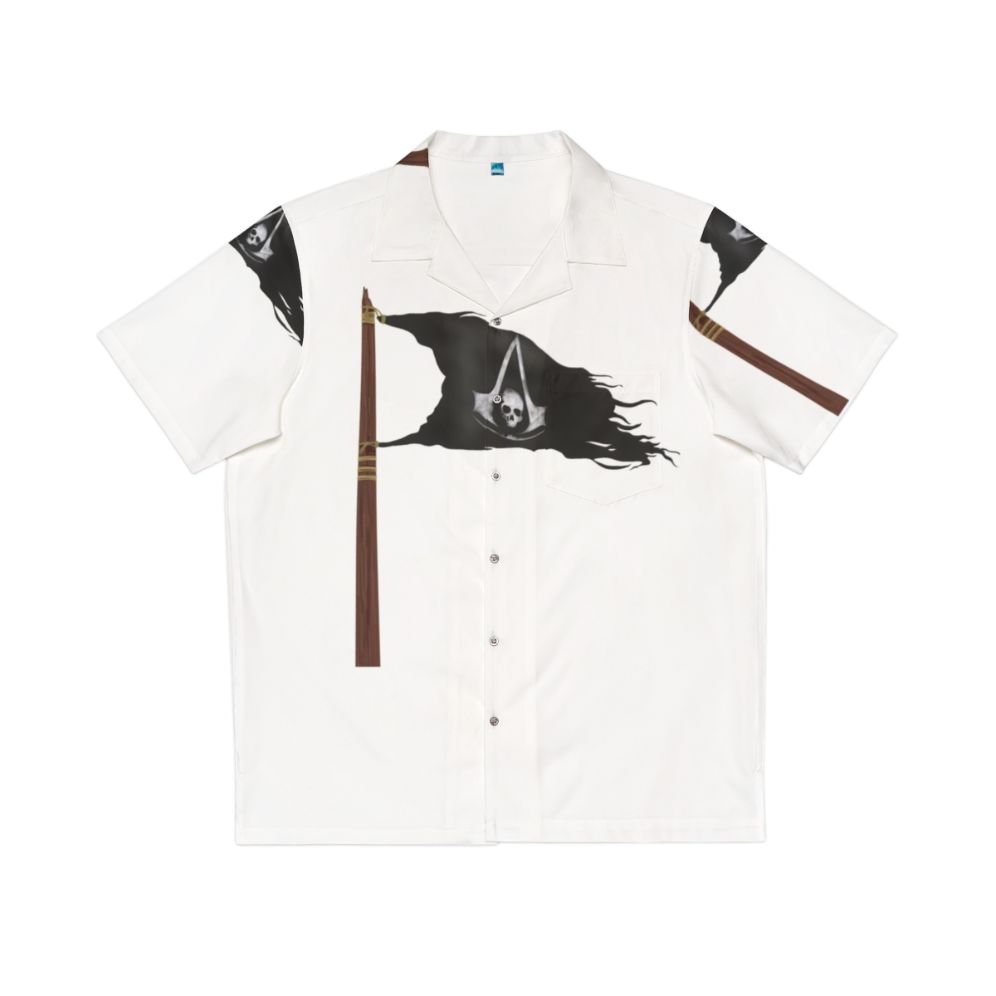 Assassin's Creed Black Flag Pirate Flag Hawaiian Shirt