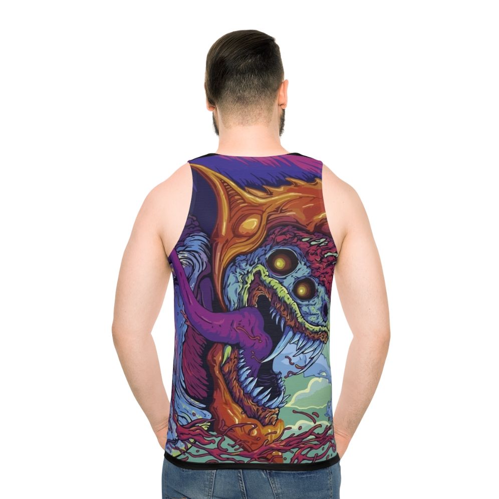 Hyper Beast Unisex Gaming Tank Top - men back