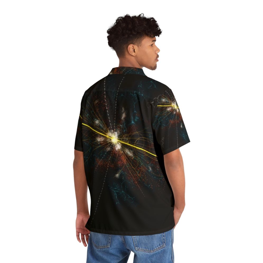 Higgs boson quantum physics Hawaiian shirt - People Back