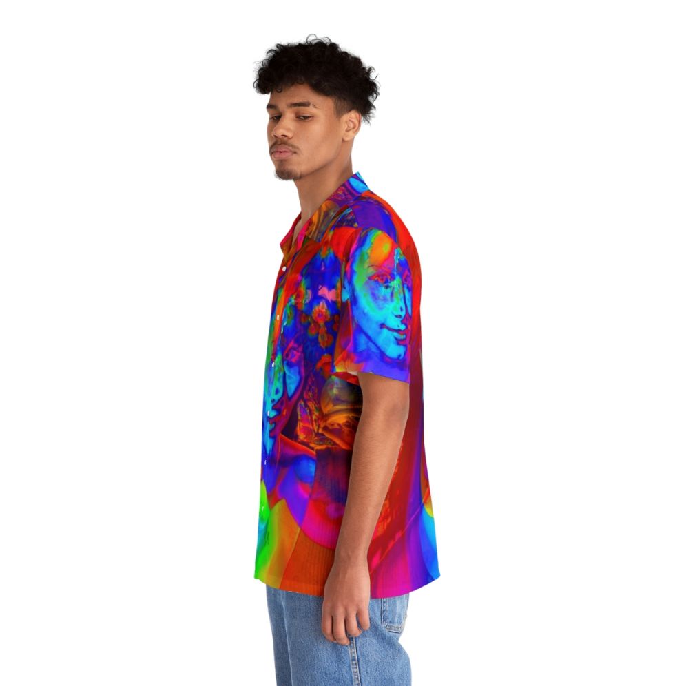 Brainstorm abstract fantasy Hawaiian shirt - People Left