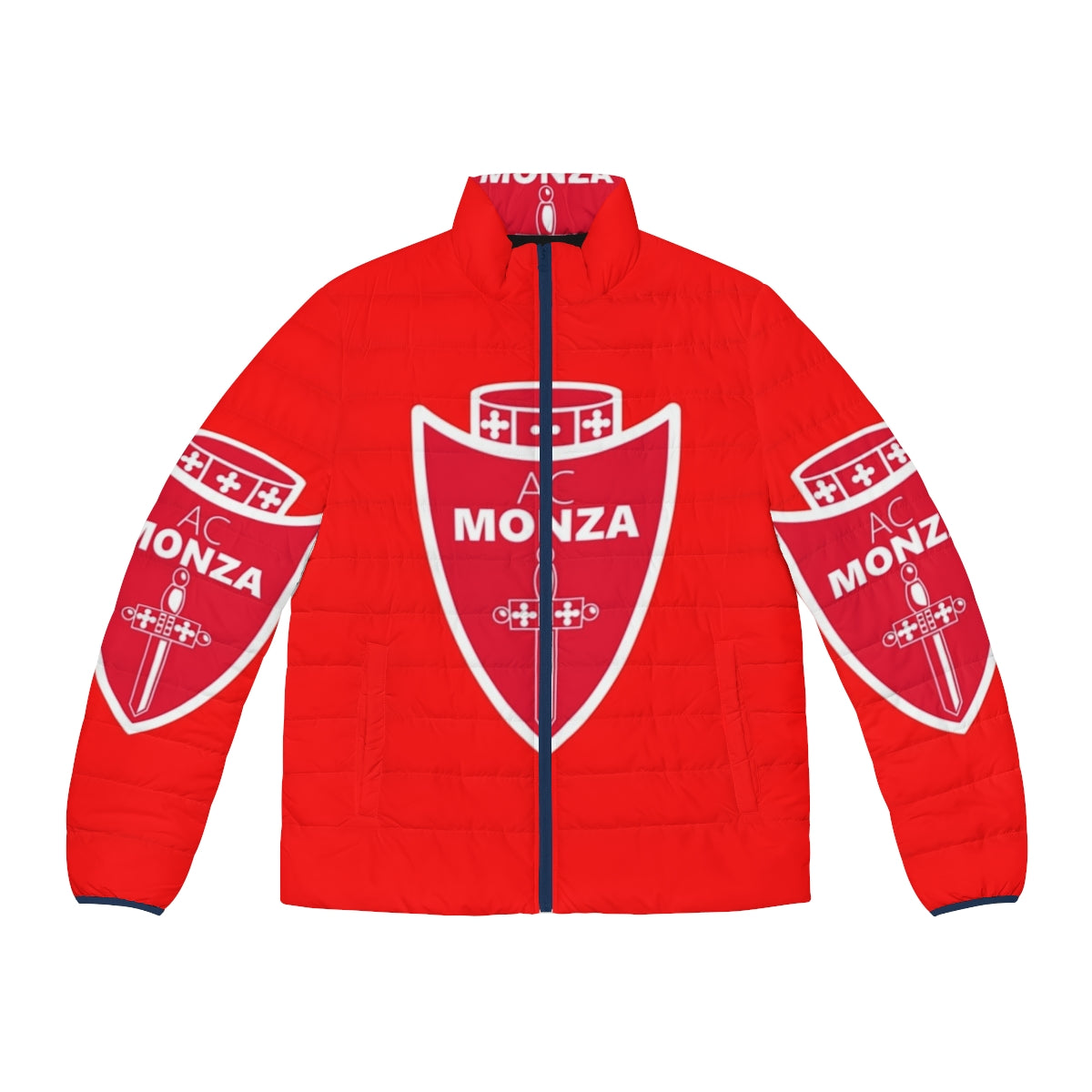 A.C. Monza Puffer Jacket, the perfect sports-inspired outerwear for football enthusiasts