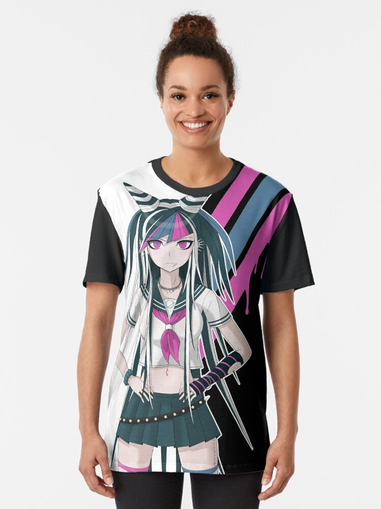 Danganronpa Mioda Ibuki anime girl graphic t-shirt - Women