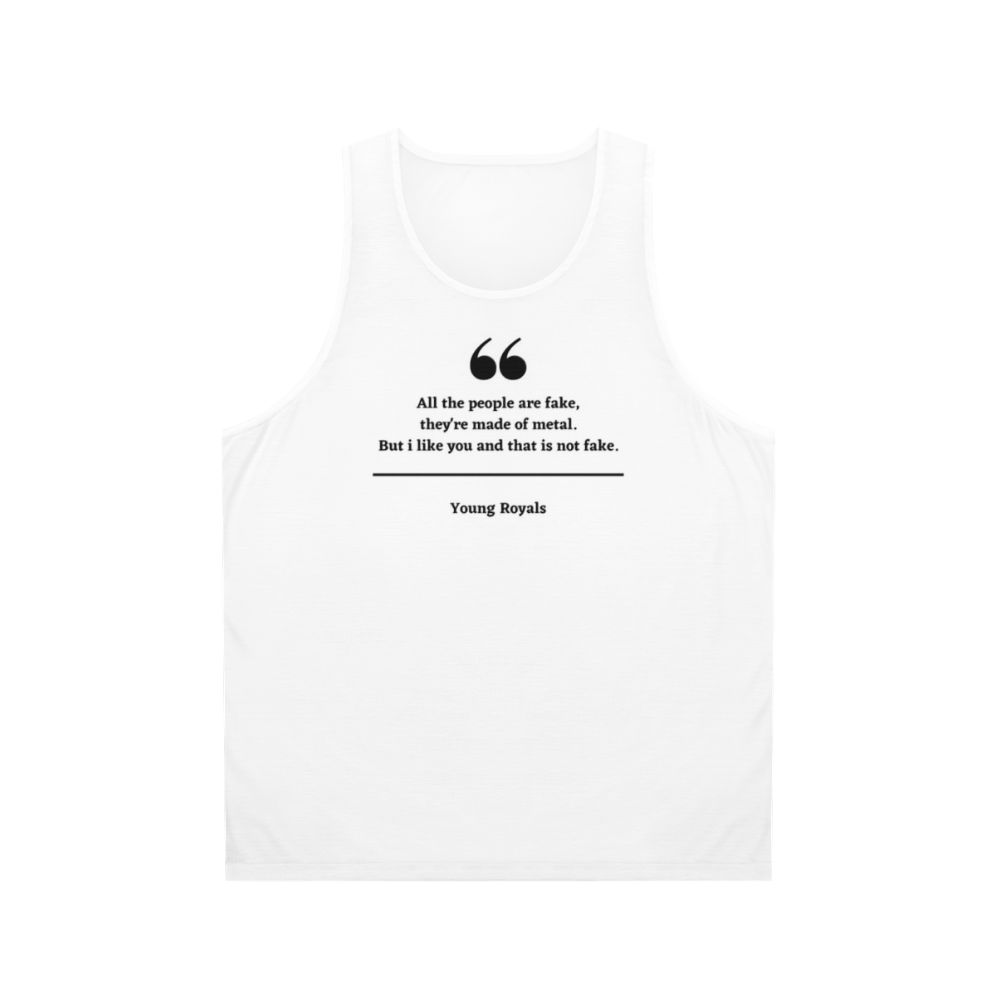 Young Royals Netflix Series Unisex Tank Top