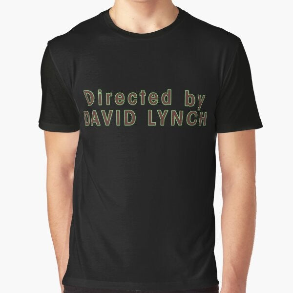 David Lynch Surreal Graphic T-Shirt featuring iconic imagery from the director's films