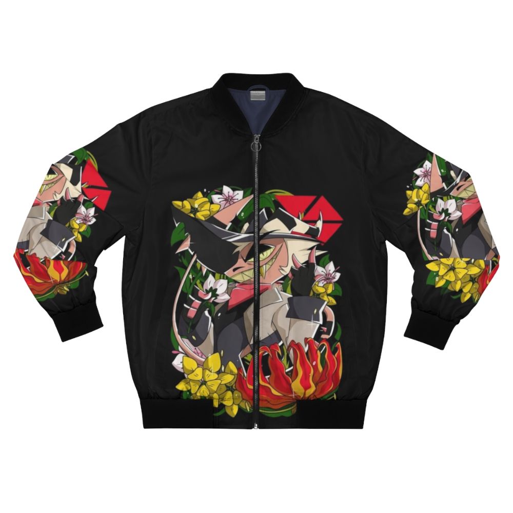 Helluva Boss Striker Anime Bomber Jacket