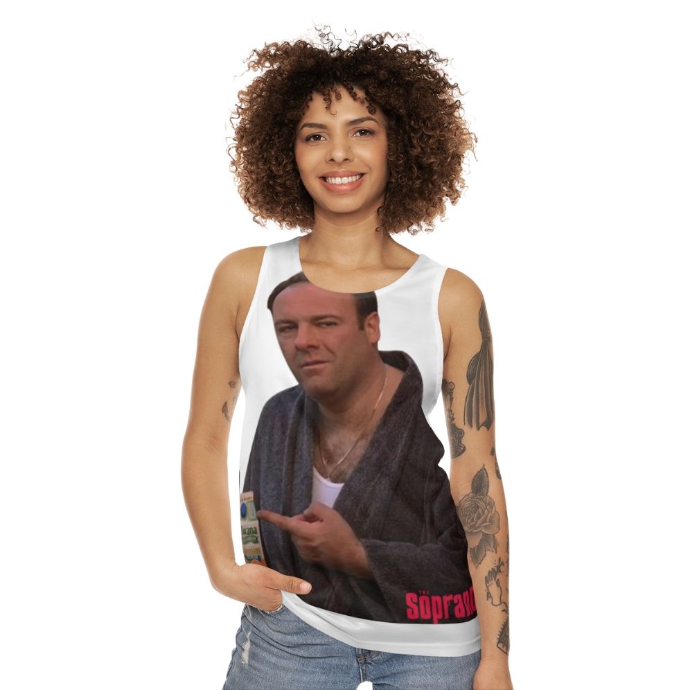 Tony Soprano Unisex Tank Top - women