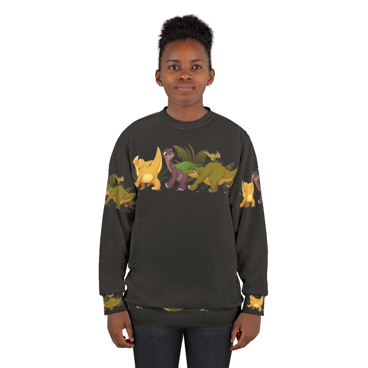 The Land Before Time Littlefoot Dinosaur Kids Sweatshirt - women