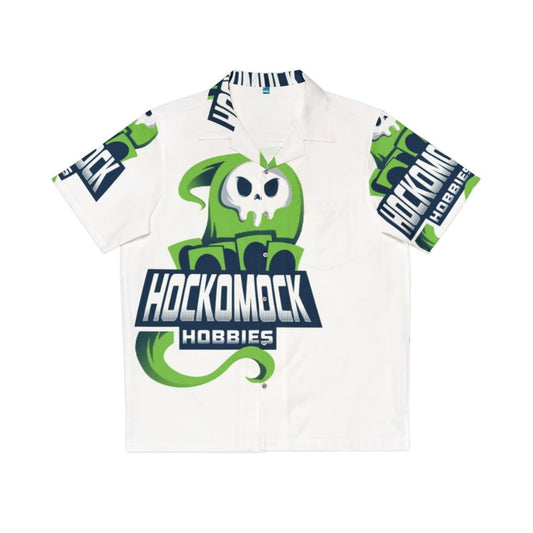 Hockomock Hobbies Logo Hawaiian Shirt