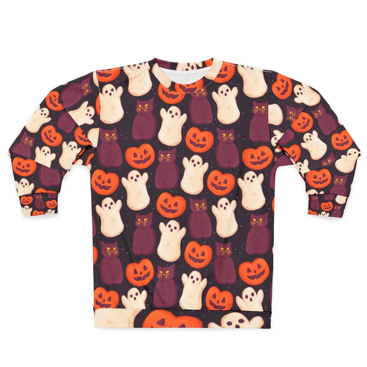 Spooky cute Halloween marshmallow sweatshirt