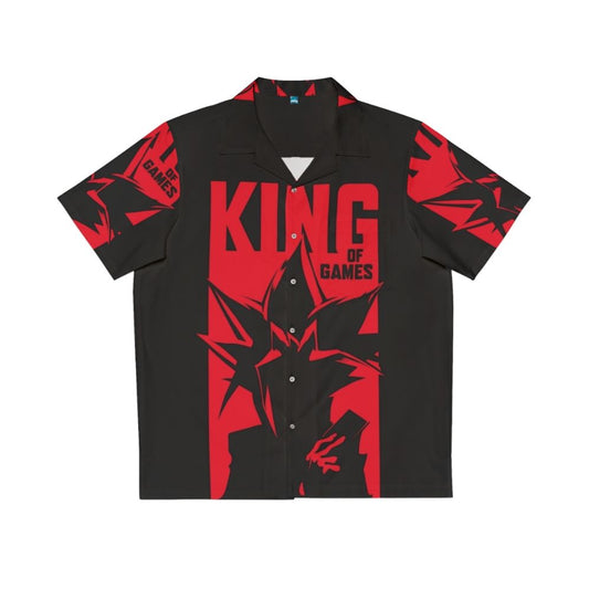 King of Games Hawaiian Shirt - YuGiOh Inspired Gaming Apparel