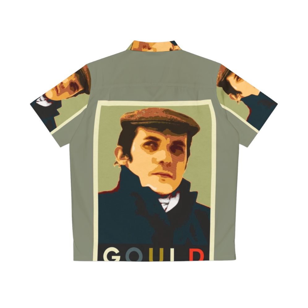 Glenn Gould inspired Hawaiian shirt with classical music theme - Back