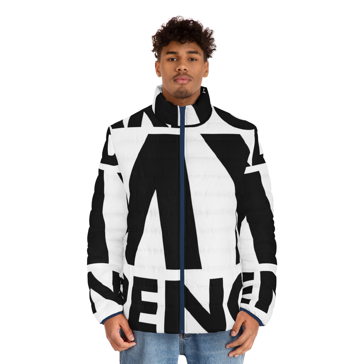 Pardon My French Puffer Jacket - Electro Inspired Style from France - men front