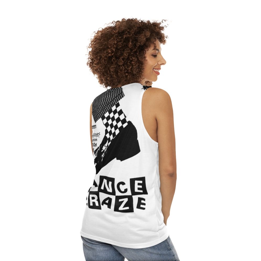 Unisex Ska Dance Craze Tank Top - women back