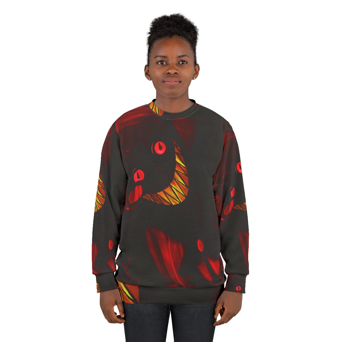 Radio Demon Sweatshirt featuring Alastor from Hazbin Hotel - women