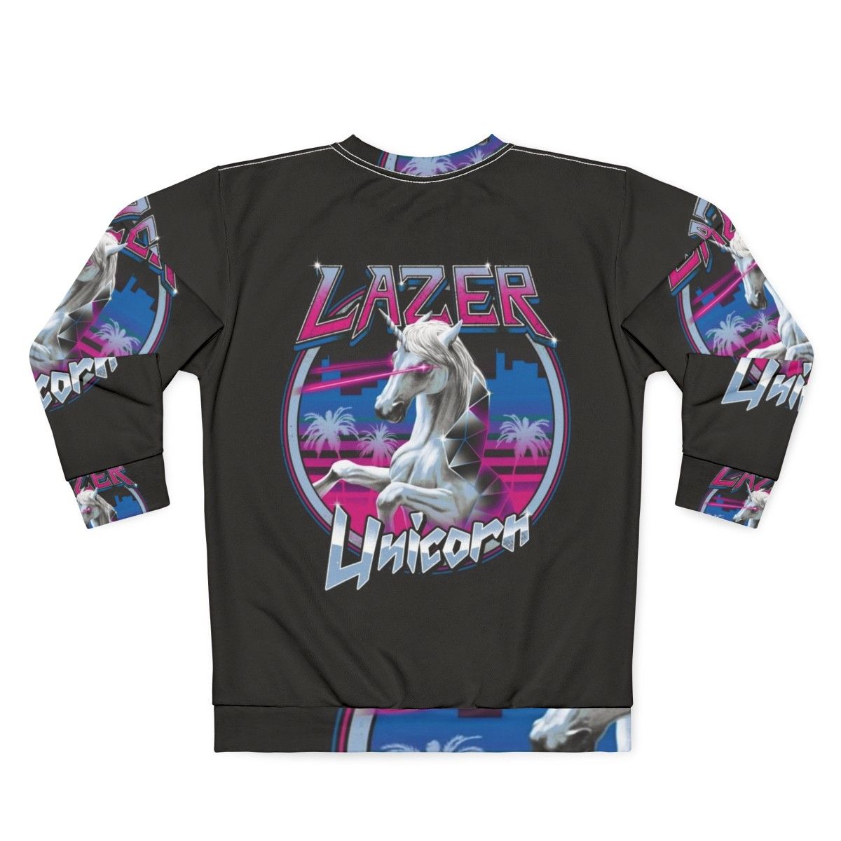 Lazer Unicorn Sweatshirt - Back