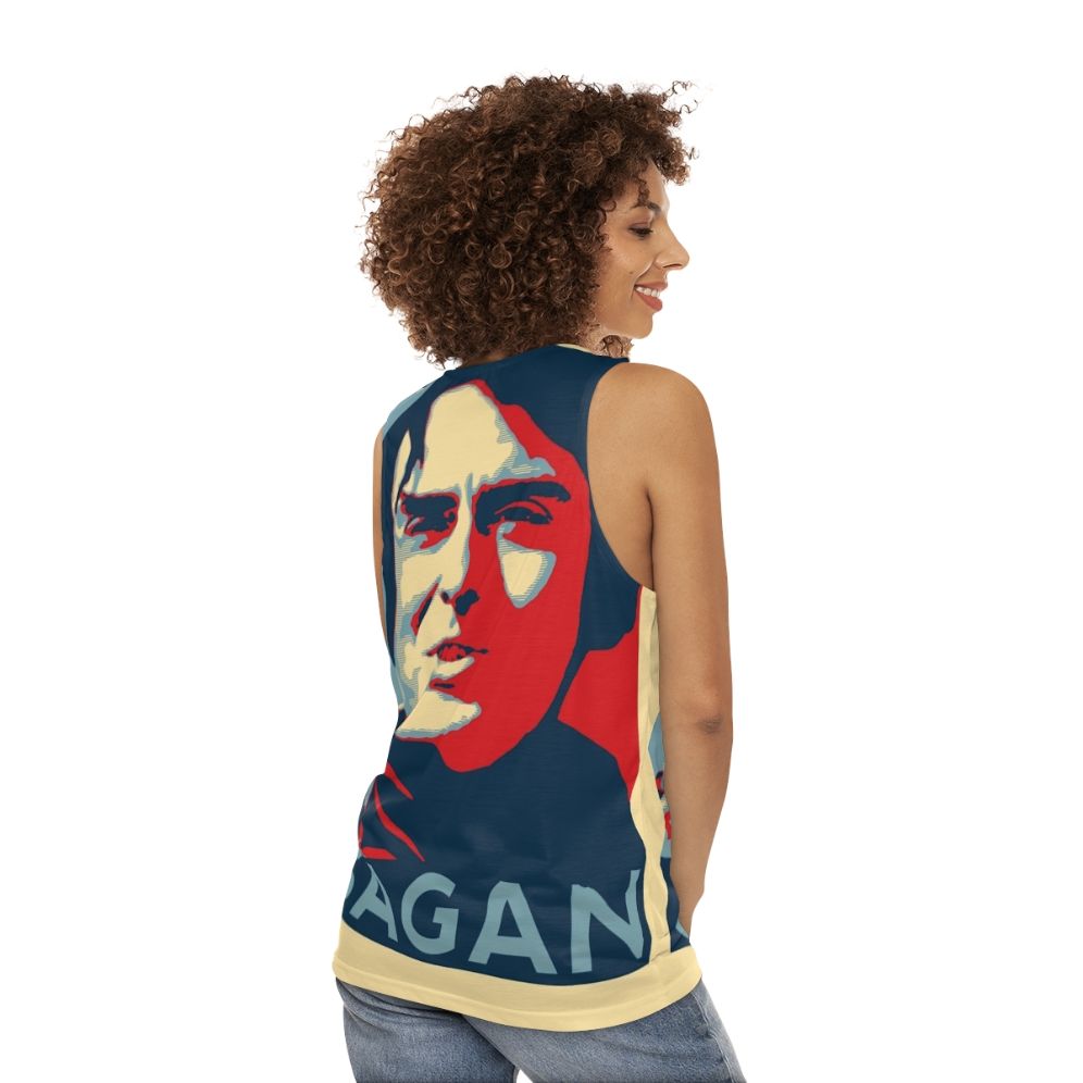 Carl Sagan Unisex Space Exploration Tank Top - women back