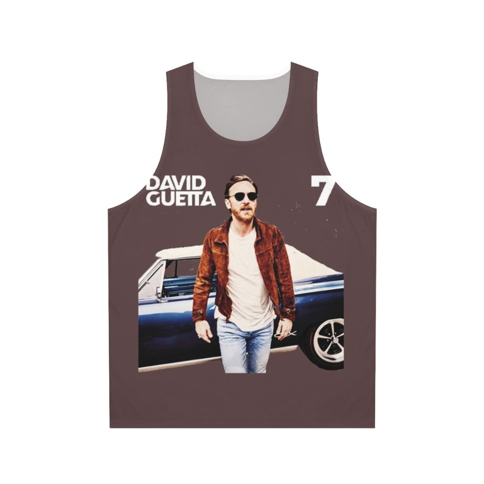 David Guetta Unisex Dance Music Tank Top