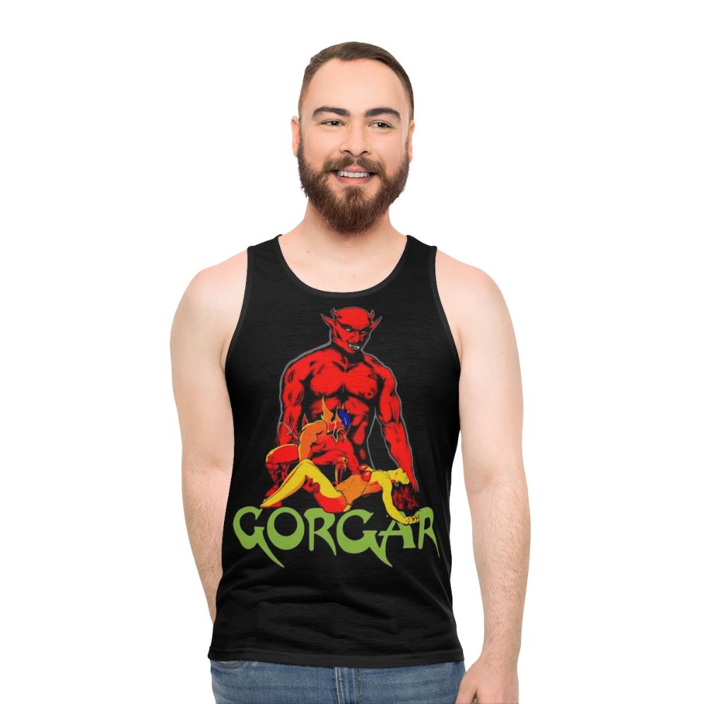 Gorgar Pinball Retro Unisex Tank Top - men