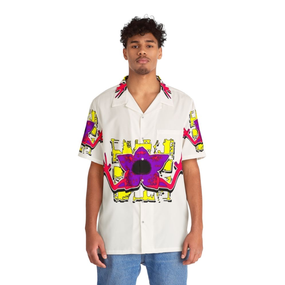 Stranger Things Demogorgon Hawaiian Shirt - People Front