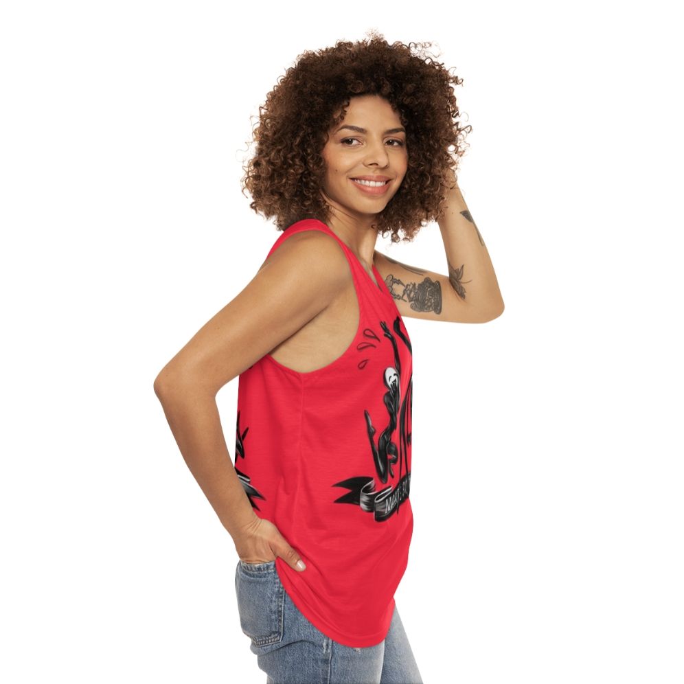 Pathologic Tragedian Unisex Tank Top - women side