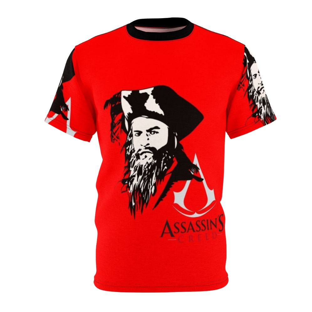 Blackbeard-Inspired Assassins Creed Fan T-Shirt